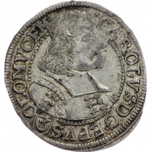 Charles II of Liechtenstein, 3 Kreuzer 1670, Kremsier