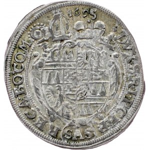 Charles II of Liechtenstein, 3 Kreuzer 1695, SAS