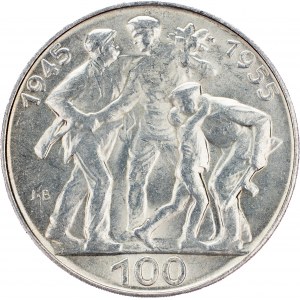 Czechoslovakia, 100 Korun 1955