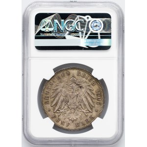 Baden, Frederick I., 5 Mark 1906