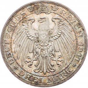 William II., 3 Mark 1911, A