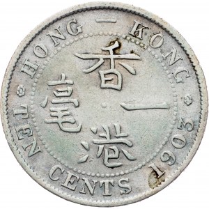 Edward VII., 10 Cents 1903, London