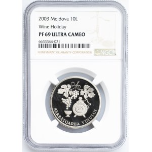 Moldova, 10 Lei 2003