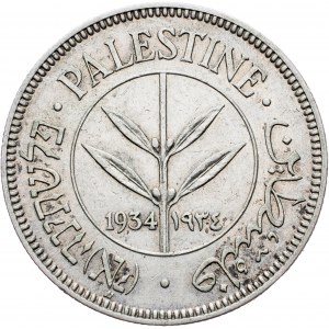 British Mandate, 50 Mils 1934, London