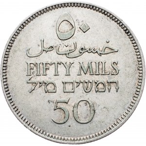 British Mandate, 50 Mils 1934, London