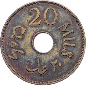 British Mandate, 20 Mils 1944, London