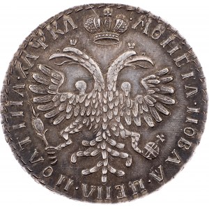 Peter I., Poltina 1721, Moscow