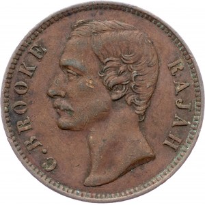 Charles C. Brooke, 1 Cent 1870, Heaton