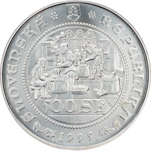 Slovakia, 500 Korun 1999, Kremnitz
