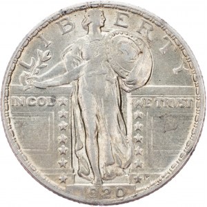 Federal republic, 1/4 Dollar 1920, Philadelphia