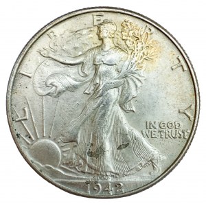 Federal republic, 1/2 Dollar 1942, Philadelphia