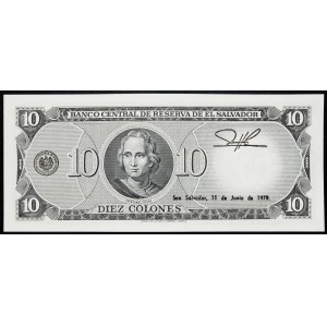 Manuel José Arce, Christopher Columbus, 10 Colones 1976