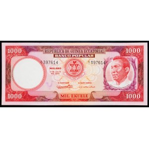 M. N. Biyogo , 1000 Ekuele  1975