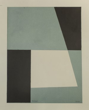 Bengt ORUP, Szwecja, XX w. (1916 - 1996), Abstrakcja geometryczna, ok. 1960 r.