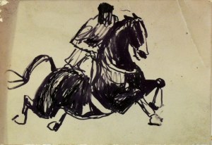 Ludwik MACIĄG (1920-2007), Skaczący koń