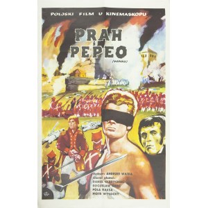 Prah i pepeo (Popioły) - jugosłowiański plakat do filmu w reż Andrzeja Wajdy, 1965