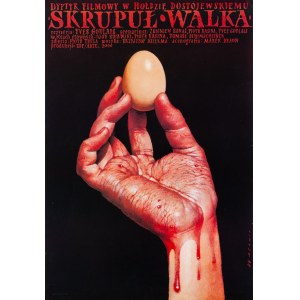 proj. Wiesław WAŁKUSKI (b. 1956), Scruple. Struggle. Film diptych in tribute to Dostoevsky, Dydo Poster Collection, 2000.