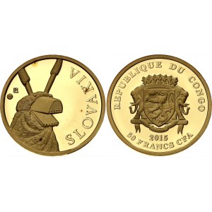 Congo 50 Francs CFA 2015