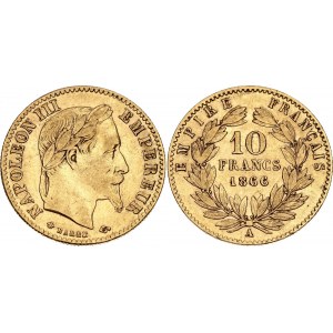 France 10 Francs 1866 A