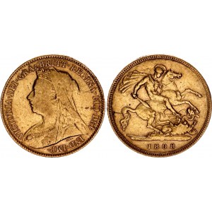 Great Britain 1/2 Sovereign 1898
