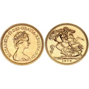 Great Britain 1 Sovereign 1976