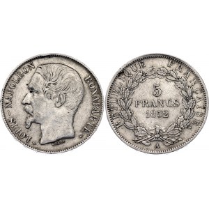 France 5 Francs 1852 A
