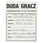 Jerzy Duda Gracz, LE PETITE CONTREDANCE, 1990