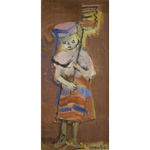 Rajmund Kanelba (Kanelbaum) (1897 Warsaw - 1960 London), Girl with a lantern
