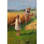 Wladyslaw Szerner Jr. (1870 Szebenice - 1936 Szebenice), At harvest time