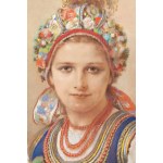 Piotr Stachiewicz (1858 Nowosiółki Gościnne - 1930 Kraków), Krakowianka (Bride), 1917