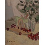 Benn Bencion Rabinowicz (1905 Bialystok - 1989 Paris), Red roses in a vase