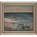 Waclaw Żaboklicki (1879 Zakrzew - 1959 Warsaw), Sea, 1954