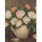 Bronislaw Heyduk (1909 - 1984), Roses in a vase