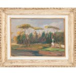 Molli Chwat (1888 Bialystok - 1979 France), Italian Landscape