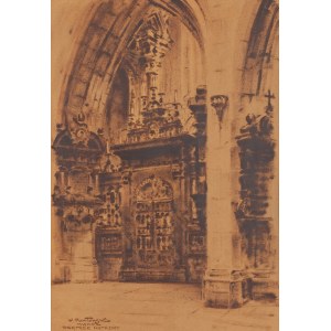 Jerzy Pawłowski (1909 - 1991 ), Interior of the Wawel Cathedral