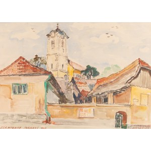 Irena Nowakowska-Acedanska (1906 Lviv - 1983 Gliwice), Szentenre - Ungarn, 1968