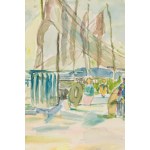 Stanisław Kopystyński (1893 Jarosław - 1969 Wrocław), Na plaży