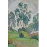 Jan Bednarski (1891 - 1956), Landscape with Willows