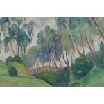 Jan Bednarski (1891 - 1956), Landschaft mit Weiden