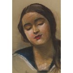 Wilk (Wilhelm) Ossecki (1892 Brody - 1958 Warszawa), Portret dziewczyny