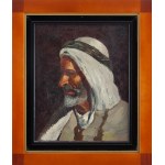 Nandor Vagh-Weinmann (1897 Budapest, Austria-Hungary - 1978 ), Portrait of an Arab.