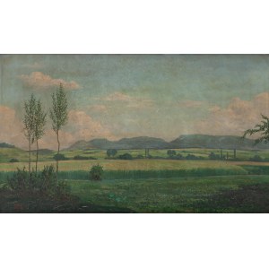 Carl Faber (1885 - 1962), Ansicht des Riesengebirges, 1920