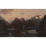Author unknown, first half of 20th century, Landscape with Fjords, 1901