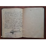 Książeczka rzemieślnicza wydana na nazwisko Drzałowski Józef