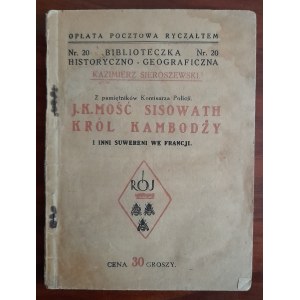 Sieroszewski K. J.K.M. Sisowath król Kambodży