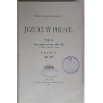 Załęski, Jezuici w Polsce, Tom III - cz. I i II, Lwów 1902 r.