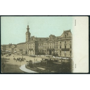 Warszawa - Ratusz, Ch. R. London, ok. 1900, druk kol.,