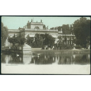 Warszawa - Pałac w Łazienkach, Ch. R. London, ok. 1900, druk kol.,