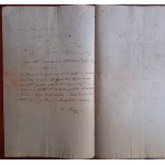 Pismo odręczne do Opiekuna Szkoły Elementarnej Miechowskiej z dnia 4.03.1837 r.