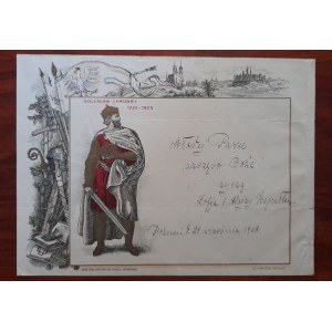 Telegram patriotyczny:Bolesław Chrobry 1025-1925